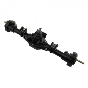 Aluminum Complete Assembled Pass Through Axle w/heavy Duty Gears & Truss & Steering Knuckle  for SCX10 II