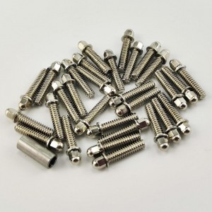 Inch 1/8 Thread M3x12mm Scale Screw Kit for Beadlock Hub/Ring with Nut Tool