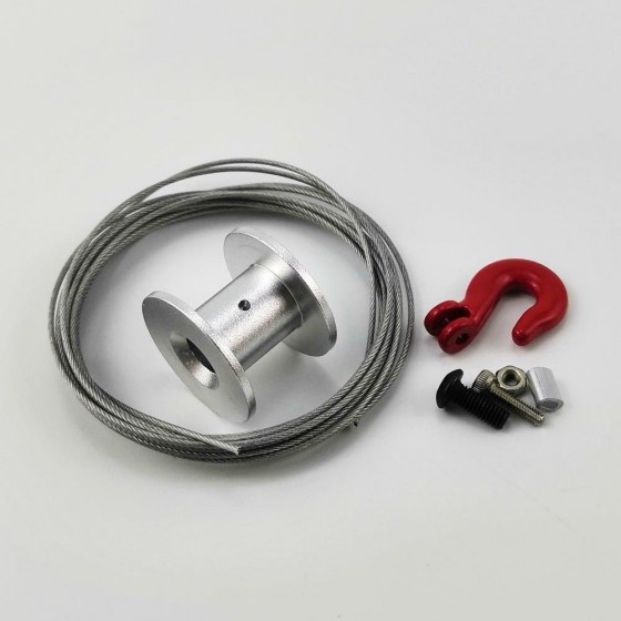 Winch Servo Horn w/ Rope Hook for 25T Winch Servo