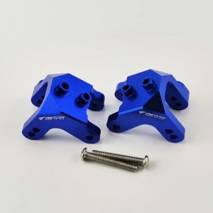 Alloy Front/Rear Upper Shock Mount - Blue for TEAM LOSI LMT 4WD