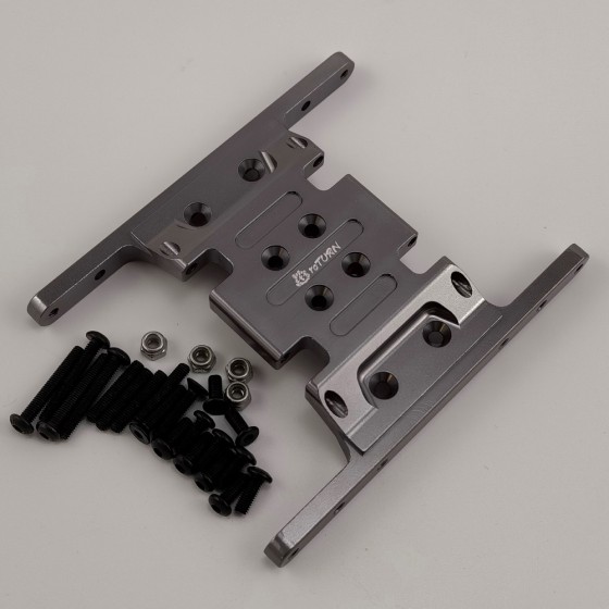 Alloy Gear Box Mount Set for Enduro Sendero 1/10 Rock Crawler - Ti-Color