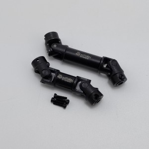 Hardened Steel Front/Rear Center Driveshaft CVD Set for TRX-4M 1/18th Scale Crawler 17g/pc 14g+17g