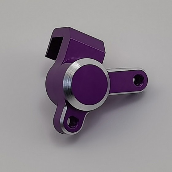 Alloy Rear Brake Caliper Set for Losi Promoto MX 1/4-Scale Motorcycle: Purple