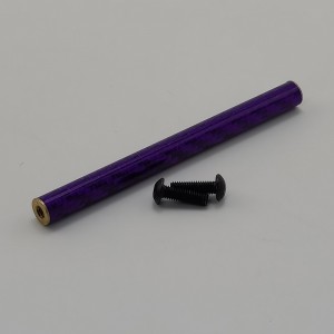 Coloured Carbon Fibre Braces for 1/10 RC Crawler Comp Builds / SCX10 PRO / Gspeed V4 UGRC LCG Chassis: 67mm Red
