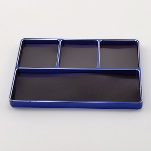 Alloy RC Week Magnetic Screw Tray 128x89x10mm: Blue Alloy RC Week Magnetic Screw Tray 128x89x10mm: Blue