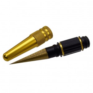 Aluminum Classic+ Plus Short Handle RC Car Body Reamer Universal 0-14mm Steel Hole Saw Expanding Opener Reamer Golden Black Color 1pc Aluminum Classic+ Plus Short Handle RC Car Body Reamer Universal 0-14mm Steel Hole Saw Expanding Opener Reamer Golden Black Color 1pc