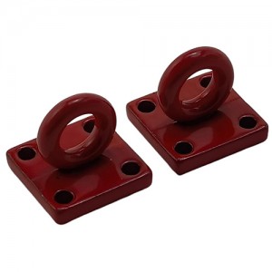 Metal Scale Tow Shackles for 1/10 Crawler: Red 2pcs/set