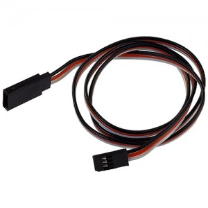 FUTABA Male to Female Servo Extension Wire 22AWG 600mm FUTABA Male to Female Servo Extension Wire 22AWG 600mm