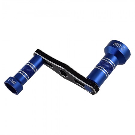 Interchangeable 17mm & 24mm Wheel Hex Nut Socket Sleeve Wrench RC Spanner Repair Tool For 1/6 1/8 1/10 scale RC Car Trucks Crawler Buggy: Blue