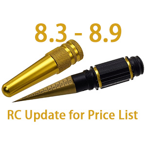 RC Update for Price List 8.3 - 8.9
