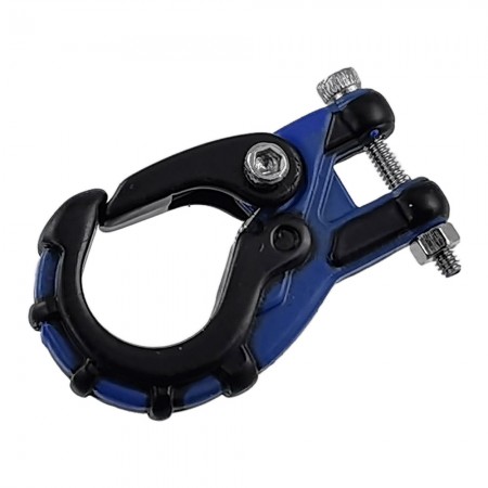 RC Car Metal Winch Hook for 1/10 RC Crawler: Blue