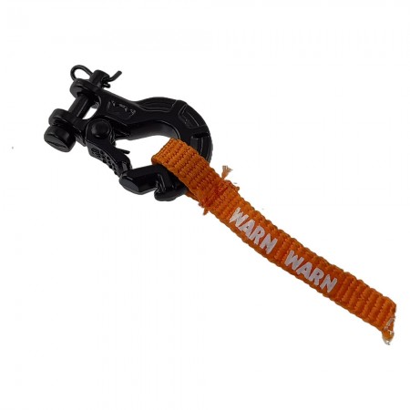 RC Car Metal Winch Hook with Winch Pull Strap Tags Decoration for 1/10 RC Crawler: Yellow
