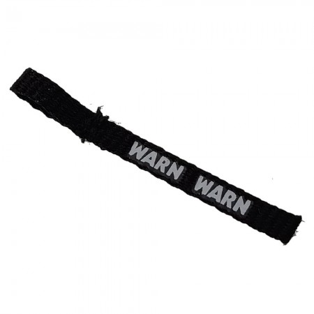 Winch Pull Strap Tags Decoration for 1/10 RC Crawler: Black
