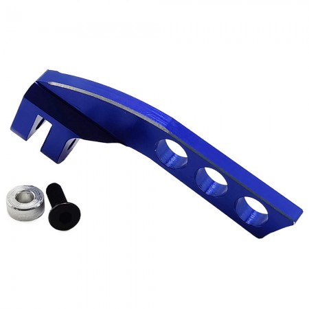 Aluminum Radio/ Transmitter Gravity Center Adjusting Hook for FUTABA JR Radio B: Blue