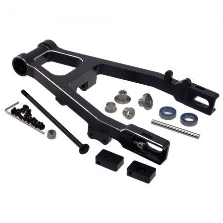 Aluminum 7075 Rear Swing Arm for Losi Promoto MX 1/4-Scale Motorcycle: Black
